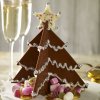 Csokiforma fenyőfa 3D karácsonyi