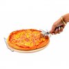 Pizzasütő kő lap 33 cm, állvánnyal