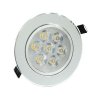 7 W Beépíthető, süllyeszthető, spot lámpa, 7 LED