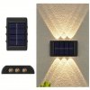 6 LED-es fali lámpa-napelemes