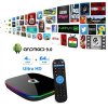 Q Plus Pro Android TV Box 4GB/64GB, Beépített Alkalmazásokkal