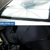 Autós árnyékoló esernyő, szélvédő takaró