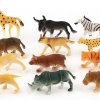 Vadon élő Szafari állatok készlet 6db-os