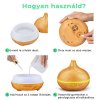 Távirányítós Ultrahangos Aroma Párologtató