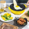 Elektromos wok sütőtál,piros színben
