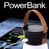 Többfunkciós napelemes zseblámpa és power bank
