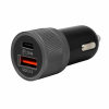 USB és USB-C autós szivargyújtós töltő