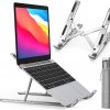 Állítható dőlésszögű laptop és tablet tartó