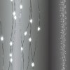 Karácsonyi fényfüggöny dekoráció, 2 méteres