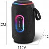 Hordozható,Bluetooth hangszóró LED világítással 