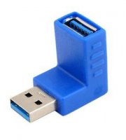 USB 3.0 Derékszög adapter