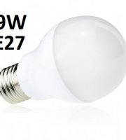 E27 9W LED izzó - meleg-fehér
