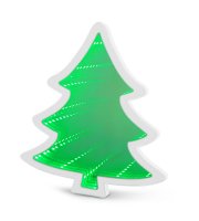 LED varázstükör - mini karácsonyfa - elemes