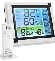 LCD kijelzős,érintőképernyő időjárás állomás