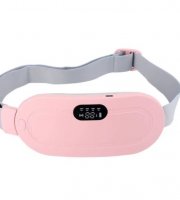 Akkumulátoros vibrációs öv, melegítő funkcióval