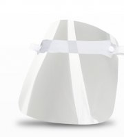 Arcvédő pajzs, homlokpánttal