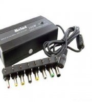 Fekete színű, 96 W-os, laptop töltő