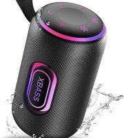 Hordozható,Bluetooth hangszóró LED világítással 