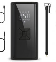 Intelligens kompresszor autós töltővel, és USB-C töltővel
